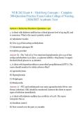 NUR 242 Exam 4 2026 &vert; Endocrine&comma; Renal&comma; GI&comma; Respiratory&comma; Cardiovascular&comma; Neuro &vert; 300 Questions With Correct Answers & Rationales &vert; A&plus; Grade Guaranteed