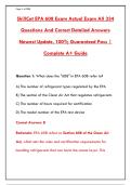 SkillCat EPA 608 Exam 2026 &ndash; 334 Actual Questions & Answers &vert; Pass Universal Certification 1st Try