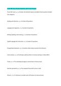 Praxis 5047 Exam Practice Questions with Correct Answers 