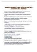 HPHY 212 MIDTERM 1 STUDY SET WITH COMPLETE SOLUTIONS 100&percnt; VERIFIED&excl;&excl;