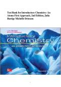 Test Bank for Introductory Chemistry&colon; An  Atoms First Approach&comma; 2nd Edition&comma; Julia  Burdge Michelle Driessen