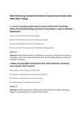 NUR 210 Nursing Fundamentals Week 6 Comprehensive Study Guide 2026 &vert;Galen College