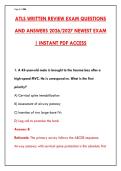 ATLS Written Review Exam Prep 2026&colon; 200 Practice Questions & Rationales &vert; Pass Your Advanced Trauma Life Support Certification