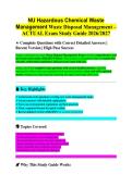 Hazardous Chemical Waste Management Guide &vert; Disposal & Safety Procedures Description&colon; Guide covering handling&comma; storage&comma; and disposal of hazardous chemical waste safely&period; Keywords&colon; hazardous chemical waste&comma; waste management&comma; safety procedures&comma; chemical disp