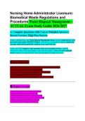 Nursing Home Administrator Licensure Study Guide &vert; Certification Prep Description&colon; Study guide designed to support preparation for nursing home administrator licensure exams&period; Keywords&colon; nursing home administrator&comma; licensure exam&comma; healthcare management&comma; cer