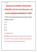 Chicago Chauffeur License Test 2026 &vert; 100 Practice Q&A &plus; Rationales &vert; Pass BACP Exam