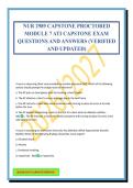 NUR 2989 CAPSTONE PROCTORED MODULE 7 ATI CAPSTONE EXAM QUESTIONS AND ANSWERS &lpar;VERIFIED AND UPDATED&rpar;