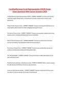 Certified Revenue Cycle Representative &lpar;CRCR&rpar; Guide Exam Questions With Correct Answers 2026
