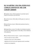 BLG 144 MIDTERM 1 2026 FINAL REVIEW PACK  COMPLETE QUESTION SET AND CORE  CONCEPT SUMMARY
