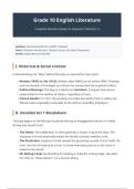 The Ultimate Grade 10 Revision Guide&colon; An Inspector Calls &lpar;Act 1 Mastery&rpar;