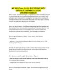 NR 545 &lpar;Exam 2&rpar; 111 QUESTIONS WITH VERIFIED ANSWERS LATEST UPDATE&excl;&excl;PASSED&excl;&excl;