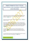 ORION SERIES 65 TEST 2 EXAM QUESTIONS AND ANSWERS &lpar;VERIFIED AND UPDATED&rpar;