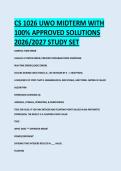 MICROBIO 4000 EXAM &num;1 100&percnt; APPROVED ANSWERS STUDY SET