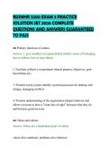 BUSMHR 3200 EXAM 3 PRACTICE SOLUTION SET 2026 COMPLETE QUESTIONS AND ANSWERS GUARANTEED TO PASS