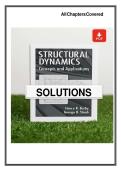 Structural Dynamics Concepts and Applications Busby Solutions PDF
