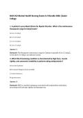 NUR 252 Mental Health Nursing Exams 6&ndash;9 Bundle 2026 &vert;Galen College