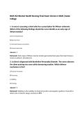 NUR 252 Mental Health Nursing Final Exam Version 2 2026 &vert;Galen College