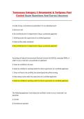 Tennessee Category 3 Ornamental & Turfgrass Pest Control Exam Q&A