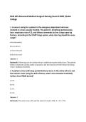 NUR 265 Advanced Medical-Surgical Nursing Exam 8 2026 &vert;Galen College