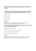 NUR 265 Advanced Medical-Surgical Nursing Mega Pack 2026 &vert;Galen College