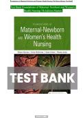 test bank for  Maternity and Women&rsquo;s Health Care Today  Foundations of Maternal-Newborn & Women&rsquo;s Health Nursing&comma; 7th Edition 