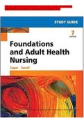 Test Bank &ndash; Foundations and Adult Health Nursing 7th Edition by Kim Cooper & Kelly Gosnell &lpar;2026&rpar; &vert; Exam Questions & Solutions