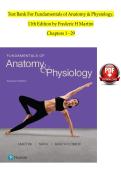 Test Bank for Fundamentals of Anatomy & Physiology 11th Edition by Frederic Martini LATEST VERSION A
