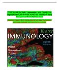 Test Bank &ndash; Kuby Immunology with COVID-19 & Digital Update 8th Edition by Sharon Stranford&comma; Judy Owen&comma; Jenni Punt & Patricia Jones &vert; Exam Questions & Solutions