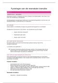 Samenvatting fysiologie van de neonatale transitie&comma; deel 1