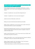 IPC-A-610 Rev G & IPC A 610 Acceptability Exam Questions 100&percnt; Correct Answers New Update &vert;&vert; All Solved&period;