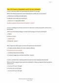 Nur 353 Exam 2 Questions and Correct Answers 