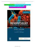 Test Bank &ndash; McCance and Huether&rsquo;s Pathophysiology&colon; The Biologic Basis for Disease in Adults and Children 9th Edition &vert; Exam Questions & Solutions