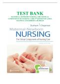Test Bank &ndash; Essentials of Human Anatomy and Physiology 10th Edition by Elaine N&period; Marieb &vert; Exam Questions & Solutions