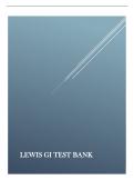 Test Bank &ndash; Lewis&colon; Medical-Surgical Nursing 10th Edition &vert; Exam Questions & Solutions