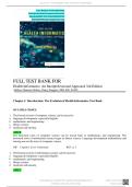 TEST BANK For Health Informatics&colon; An Interprofessional Approach 3rd Edition By Lynda R&period; Hardy &vert;All Chapters &lpar;1-33&rpar;&vert; Latest A&plus;
