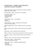 FIN 390 EXAM 3 &ndash; RAMSEY QUESTIONS WITH VERIFIED ACCURATE ANSWERS