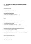 EGEE 101 &ndash; Midterm Exam &ndash; Energy and Environmental Engineering &ndash; study material