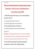 Mississippi Sign Erection Exam 2026 &vert; 200 Practice Questions&comma; Answers & Rationales &vert; Pass MS Sign Contractor License First Try