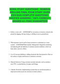 NGWA STUDY QUESTIONS - GENERAL DRILLING FINAL EXAM STUDY GUIDE 2025&sol;2026 COMPLETE QUESTIONS &vert; VERIFIED ANSWERS &vert; 100&percnt; CORRECT &vert; GRADED A&plus;&vert; PASS GUARANTEED