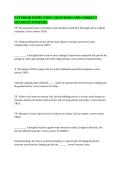 EXTERIOR INSPECTION &vert;&vert; QUESTIONS AND CORRECT DETAILED ANSWERS&period;