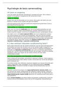 Samenvatting&colon; Psychologie een inleiding -  Psychologie de basis 1