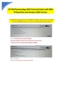 ATI RN Pharmacology 2023 Proctored Exam with NGN 70 Questions and Answers-2026 Version&period;