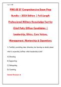 PMK-EE E7 Exam 2026 &ndash; 200&plus; Practice Q&As with Rationales &vert; Pass Navy Chief Petty Officer Selection