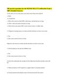 500 practice questions for the MLPAO MLA&sol;T Certification Exam &vert;&vert; 100&percnt; Detailed Answers&period;