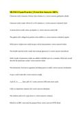 MLPAO Exam Practice &vert;&vert; Error-free Answers 100&percnt;&period;