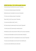 MLPAO Test Prep ~ ECG &vert;&vert; All Accurately Answered&period;