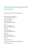 NURS 290-Midterm Review Questions With Correct Answers&period;
