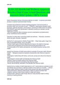 NURS 222 Health and Wellness Approved  Practice Final Exam Actual Questions and  Answers 2026 Update &vert; 100&percnt; Correct