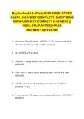 Baylor Scott & White EKG EXAM STUDY  GUIDE 2026&sol;2027 COMPLETE QUESTIONS  WITH VERIFIED CORRECT ANSWERS &vert;&vert;  100&percnt; GUARANTEED PASS  <NEWEST VERSION> 