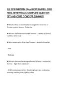 ELE 3010 MIDTERM EXAM HOPE PARNELL 2026  FINAL REVIEW PACK COMPLETE QUESTION  SET AND CORE CONCEPT SUMMARY